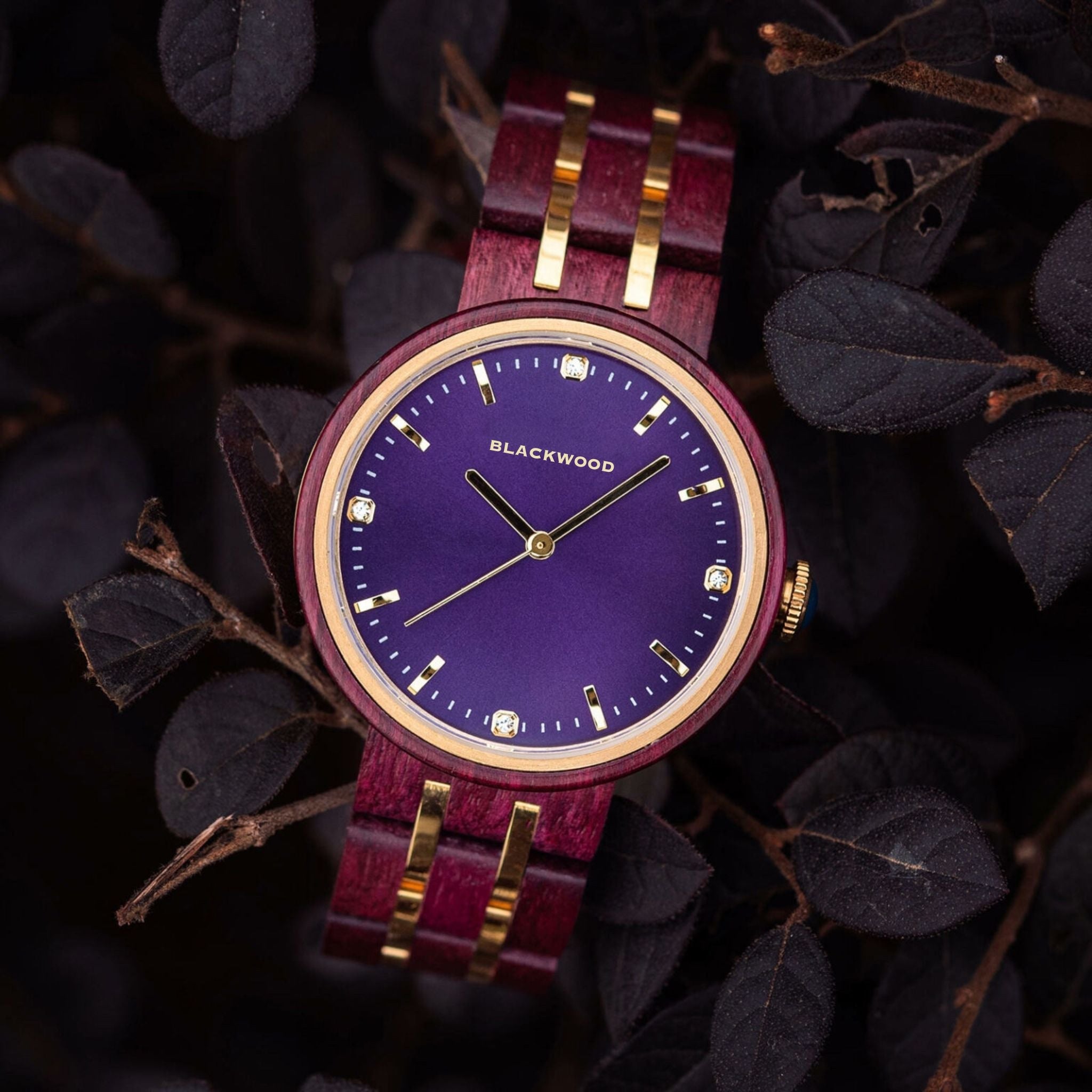 ROYAL | Purpleheart Watch & Sunglasses Gift Set