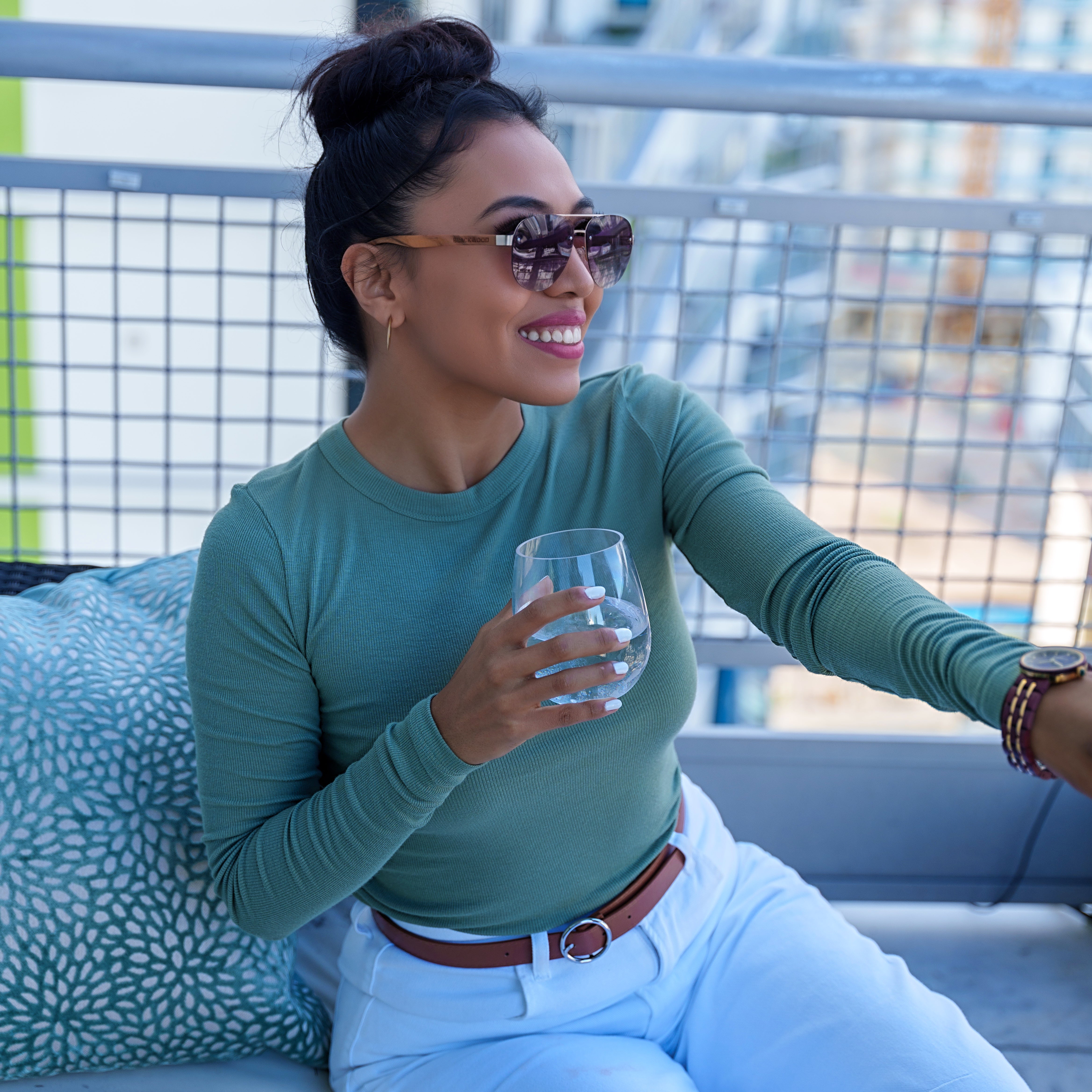 ROYAL | Purpleheart Watch & Sunglasses Gift Set