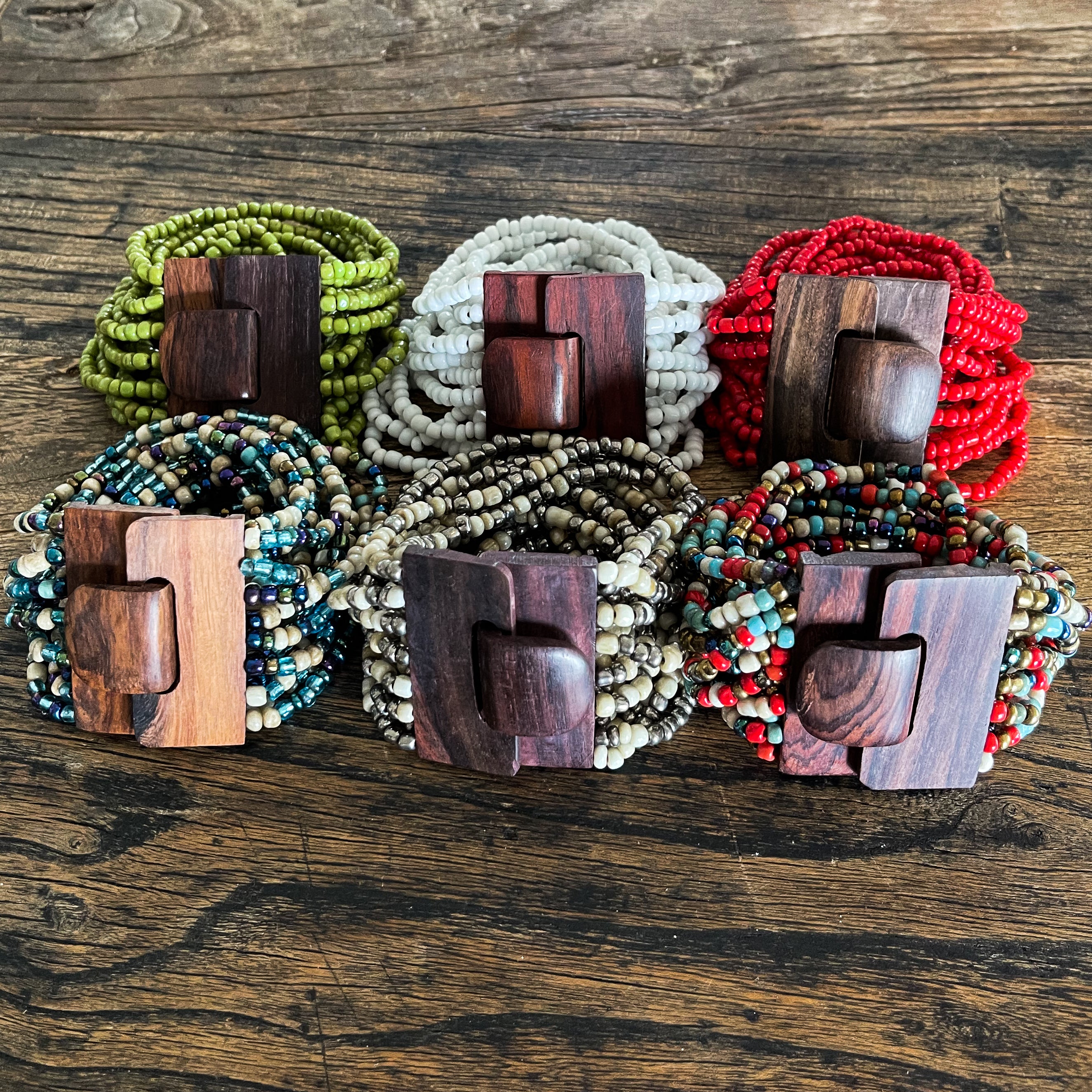 Shanti Bracelet | Feisty Red Bracelets - Blackwood Premium