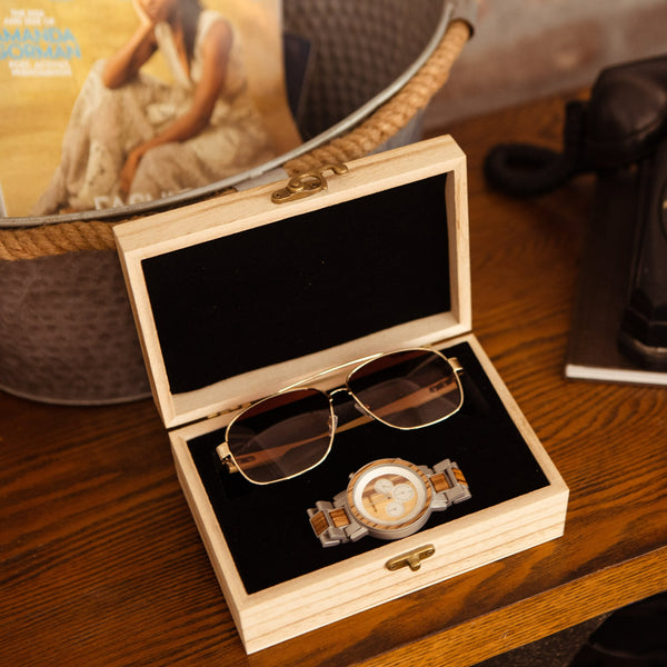 WATCH & SUNGLASSES GIFT SETS Blackwood Premium