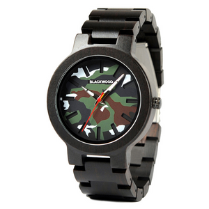GUARDIAN Ebony Wood Watch Watches - Blackwood Premium
