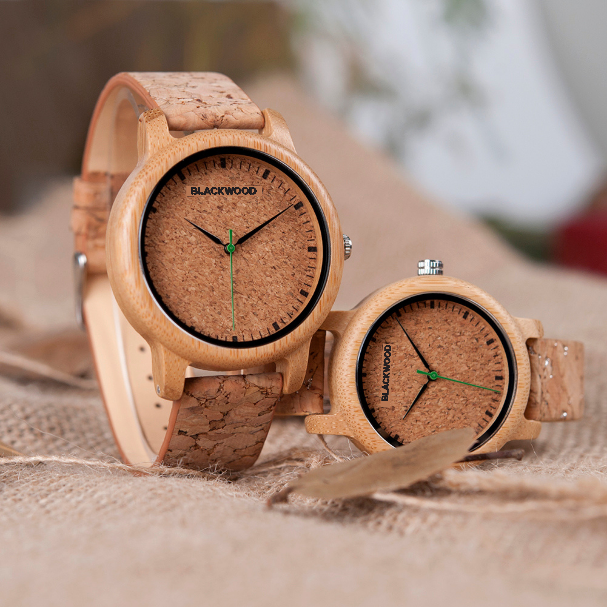 NATURAL COUPLES WATCH SET