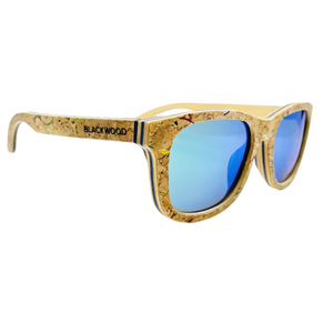 ENIGMA Cork Wood Shades Sunglasses - Blackwood Premium