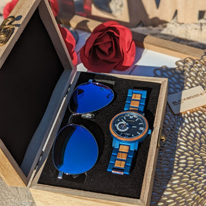 OPTIMUM x VIVA | Watch & Sunglasses Gift Set Watch & Sunglasses Gift Set - Blackwood Premium