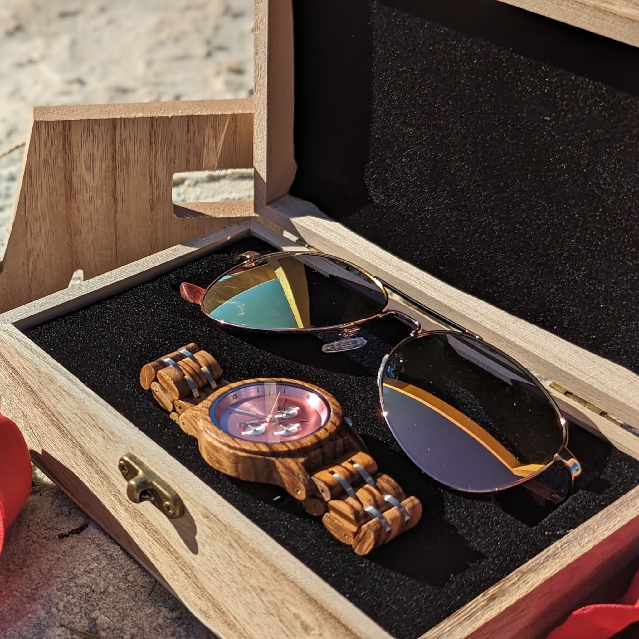 VENUS x PHENOM | Watch & Sunglasses Gift Set Watch & Sunglasses Gift Set - Blackwood Premium