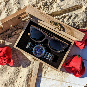 LUXE x CULTURE III | Watch & Sunglasses Gift Set Watch & Sunglasses Gift Set - Blackwood Premium