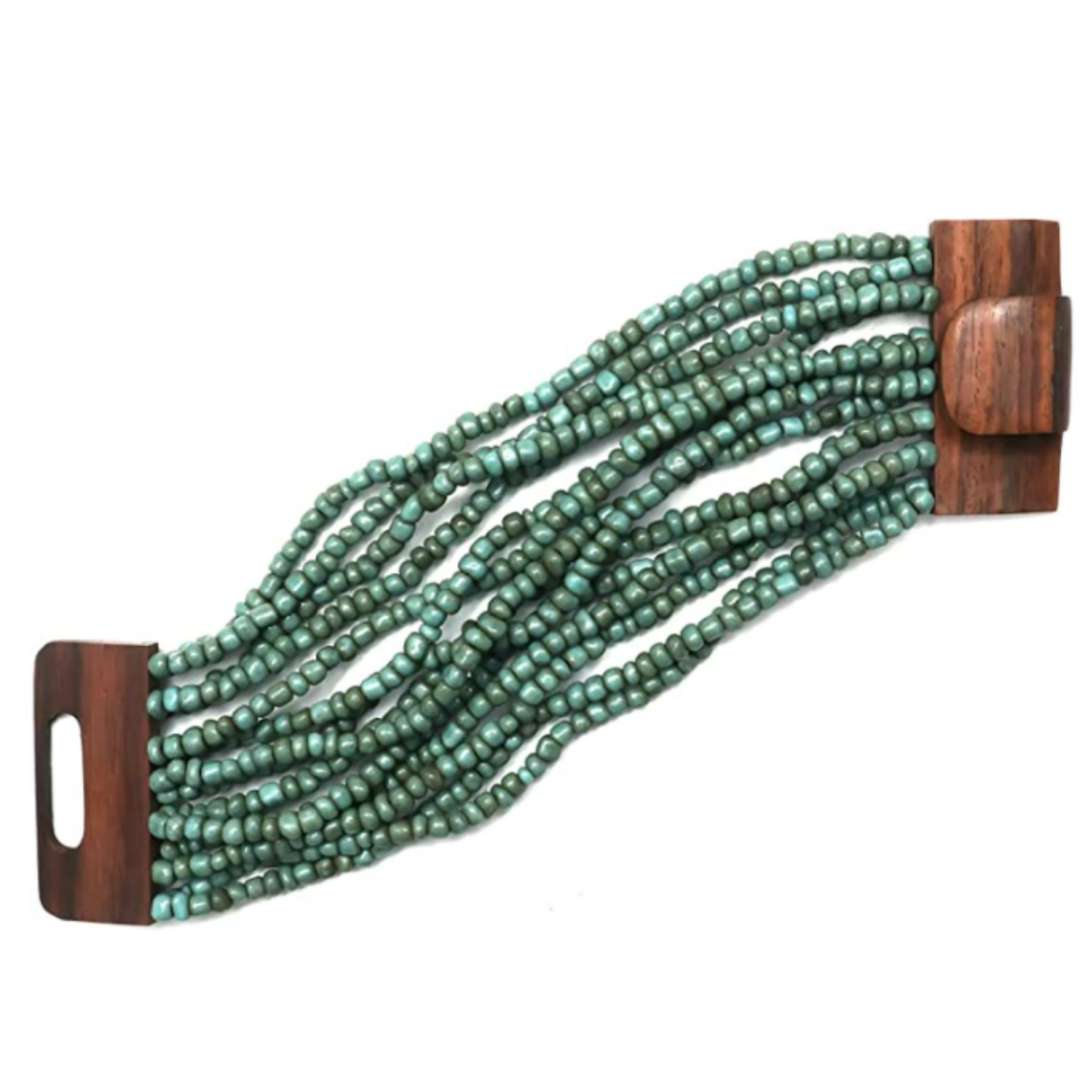 Shanti Bracelet & Necklace Set | Turquoise Bracelets - Blackwood Premium