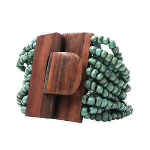 Shanti Bracelet & Necklace Set | Turquoise Bracelets - Blackwood Premium